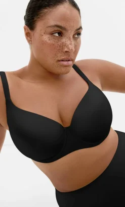 Smooth & Chic T-Shirt Bra - black