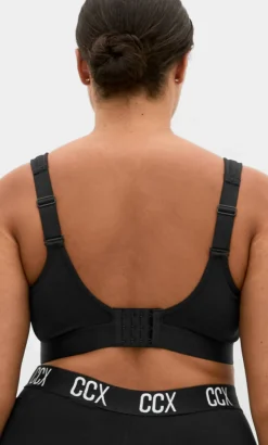 Support Underwire Sports Bra - black