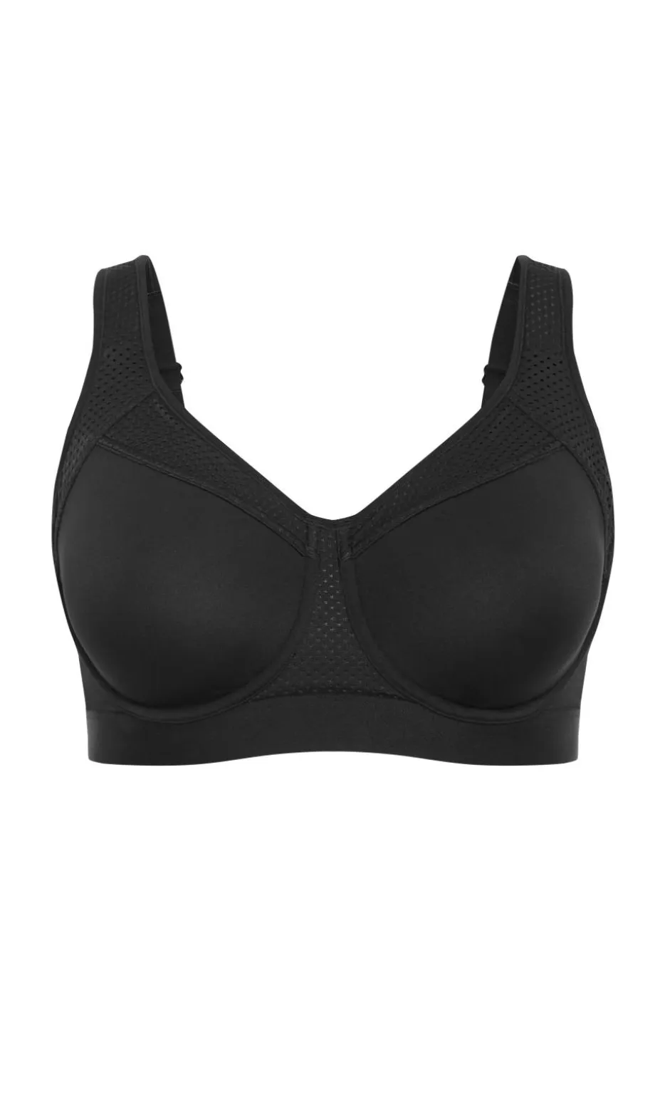 Support Underwire Sports Bra - black