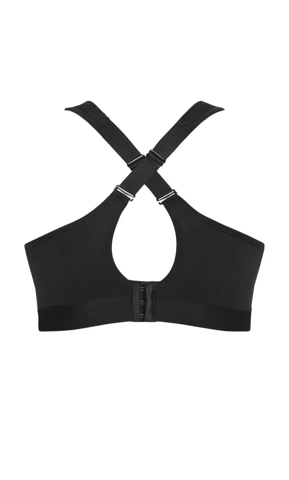 Support Underwire Sports Bra - black
