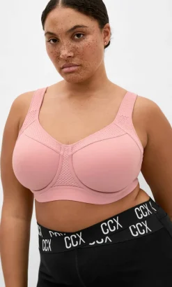 Support Underwire Sports Bra - rose quartz