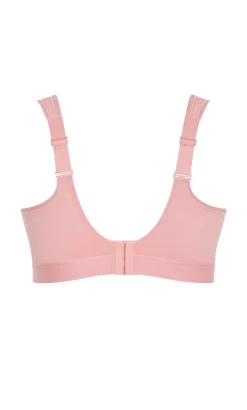 Support Underwire Sports Bra - rose quartz