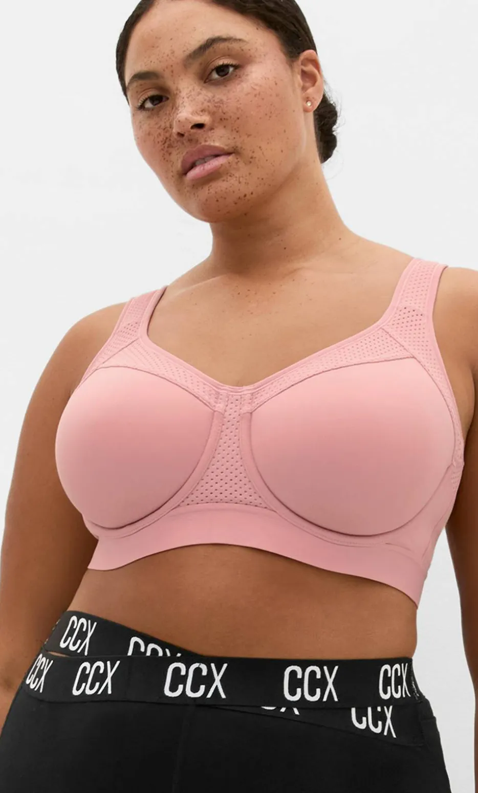 Support Underwire Sports Bra - rose quartz