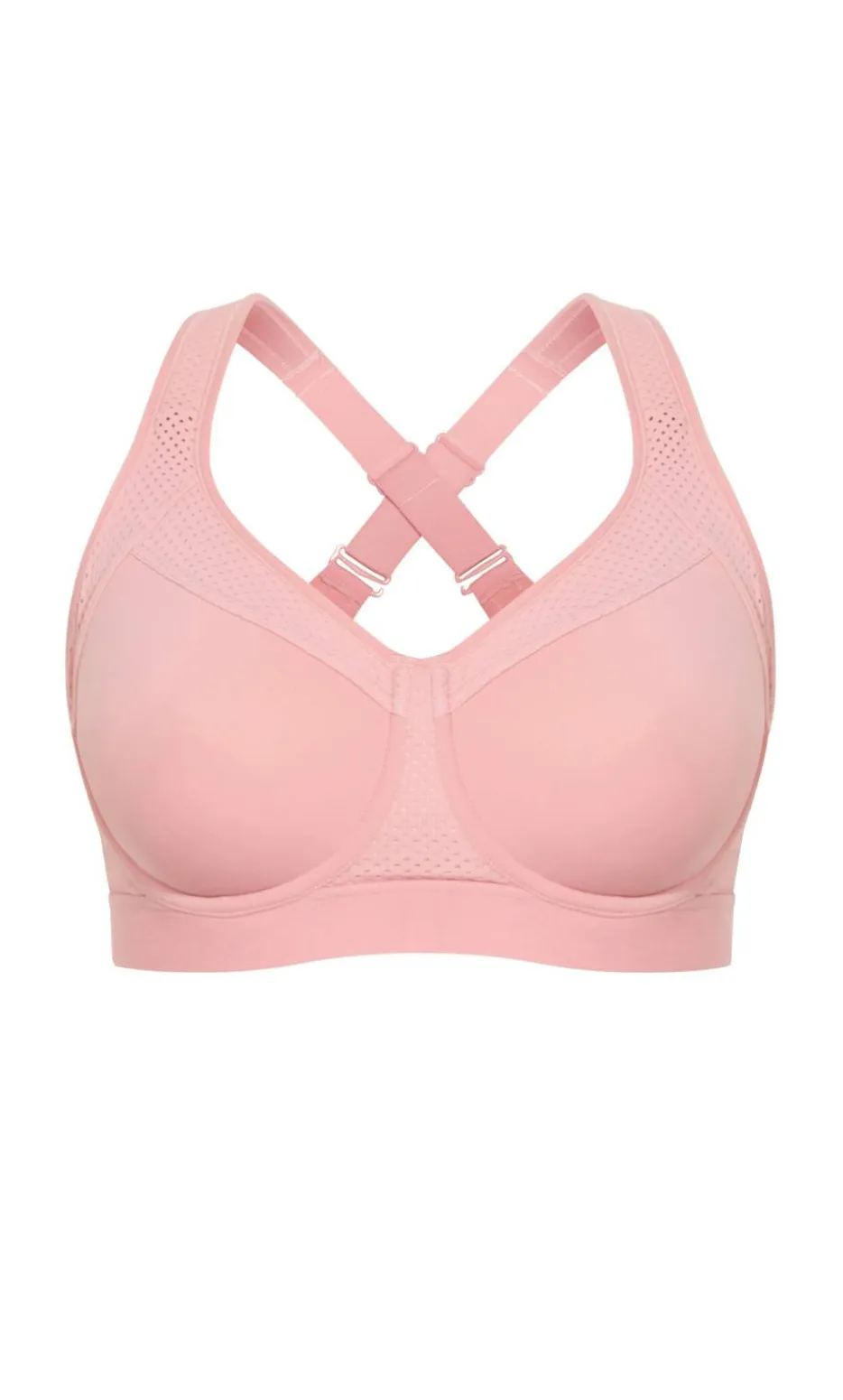 Support Underwire Sports Bra - rose quartz