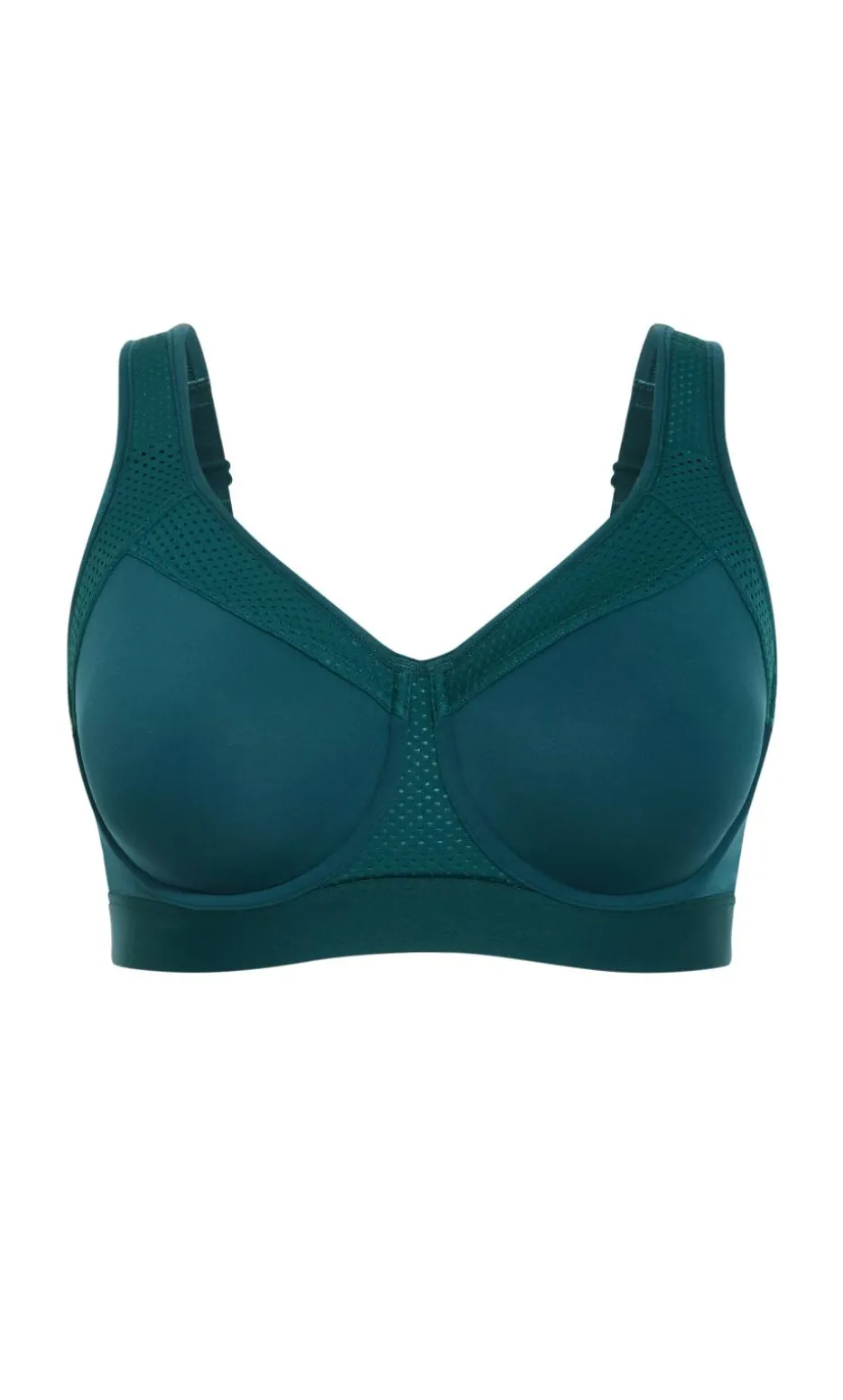 Support Underwire Sports Bra - deep teal
