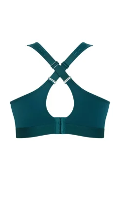 Support Underwire Sports Bra - deep teal