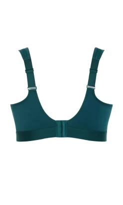 Support Underwire Sports Bra - deep teal