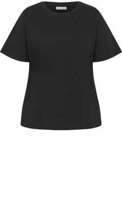 Tahlia Knit Tee - black