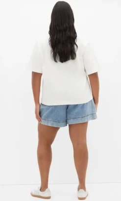 Tahlia Knit Tee - ivory