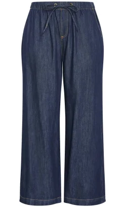 Tia Denim Pant - dark wash