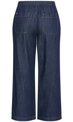 Tia Denim Pant - dark wash