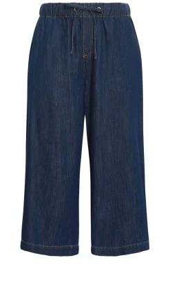 Tiana Cotton Denim Pant - dark wash