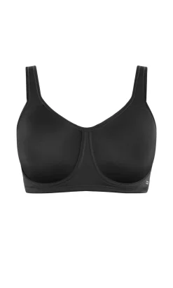 Underwire Sports Bra - black