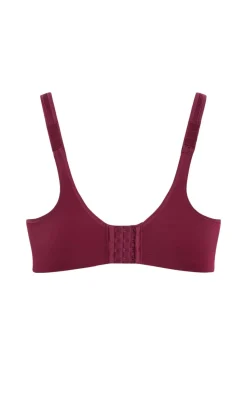 Underwire Sports Bra - dark cherry