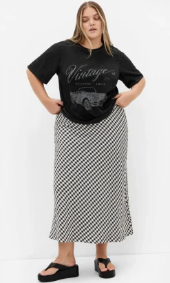 Vinyl Days Tee - black acid wash