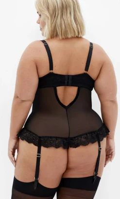 Viva Ouvert Bodysuit - black