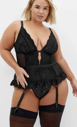 Viva Ouvert Bodysuit - black