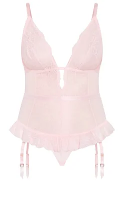 Viva Ouvert Bodysuit - pink icing