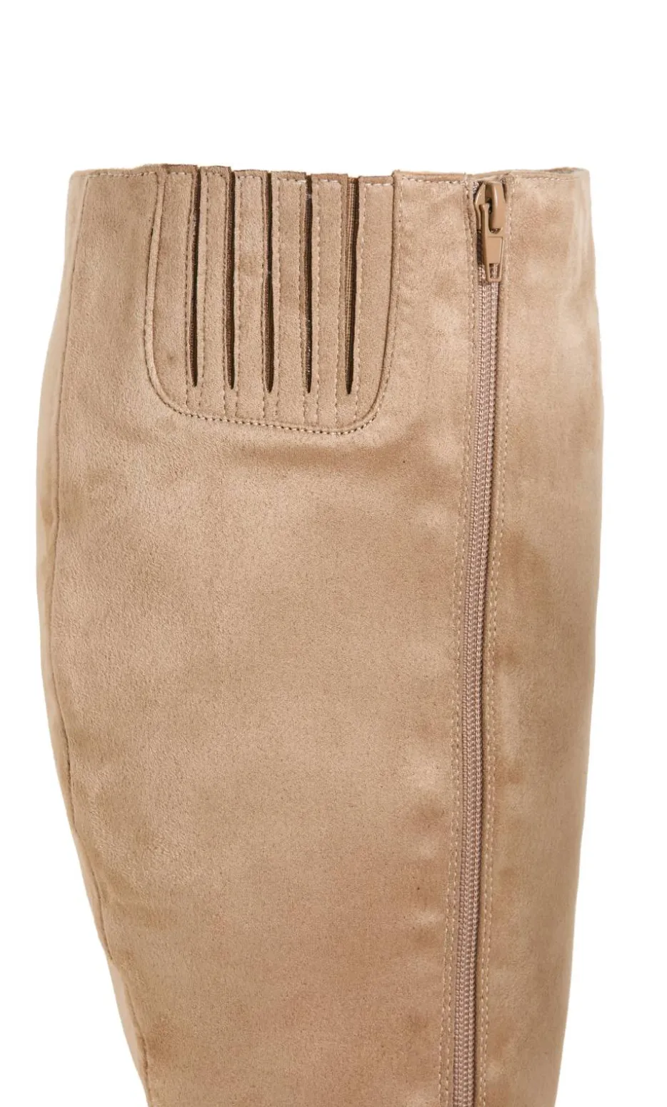 WIDE FIT Arizona Long Boot - taupe