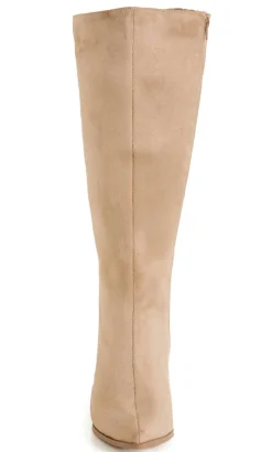 WIDE FIT Arizona Long Boot - taupe