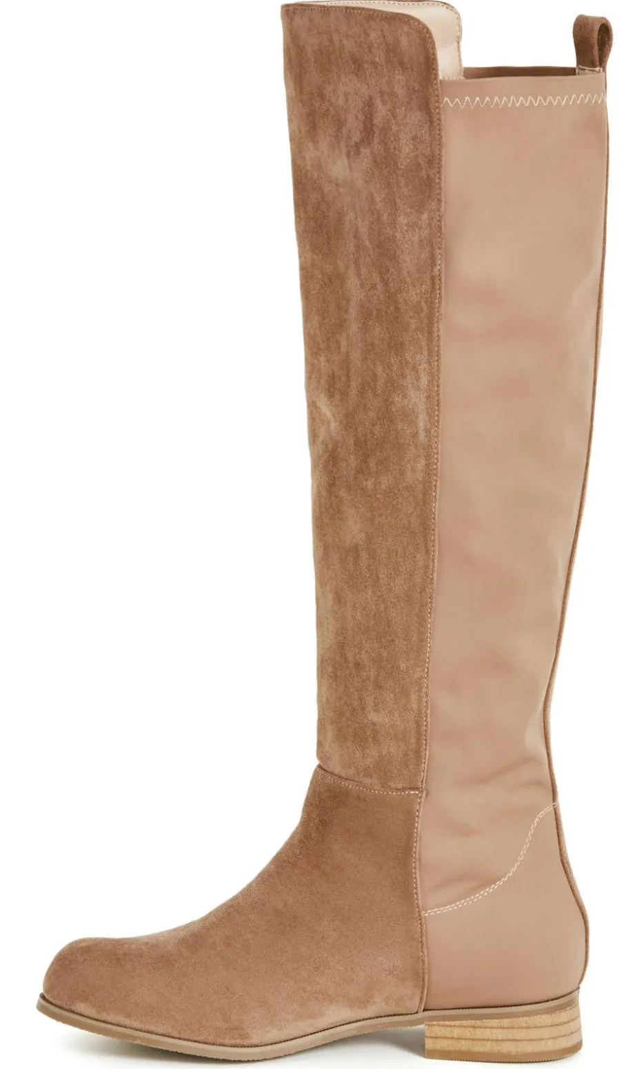 WIDE FIT Aurora Long Boot - taupe