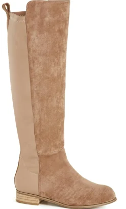 WIDE FIT Aurora Long Boot - taupe