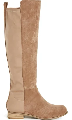WIDE FIT Aurora Long Boot - taupe