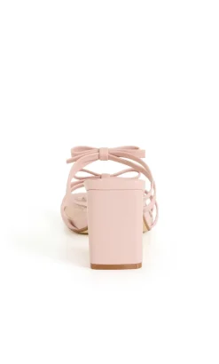 WIDE FIT Ava Mule - dusty pink