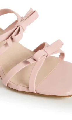 WIDE FIT Ava Mule - dusty pink