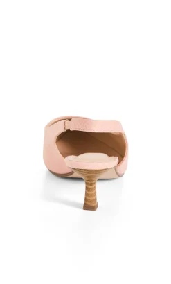 WIDE FIT Avani Slingback Heel - soft pink