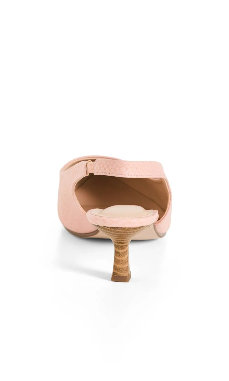 WIDE FIT Avani Slingback Heel - soft pink