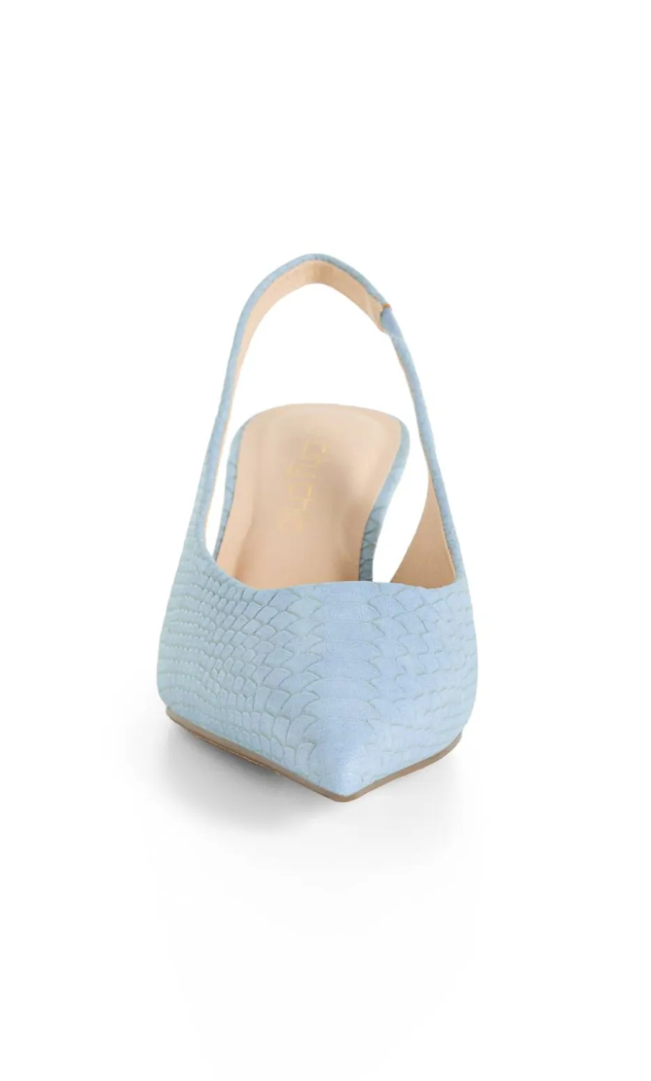 WIDE FIT Avani Slingback Heel - soft blue