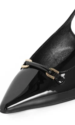 WIDE FIT Ayla Slingback Heel - black