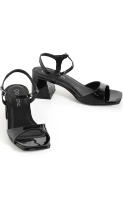WIDE FIT Brooke Patent Heel - black