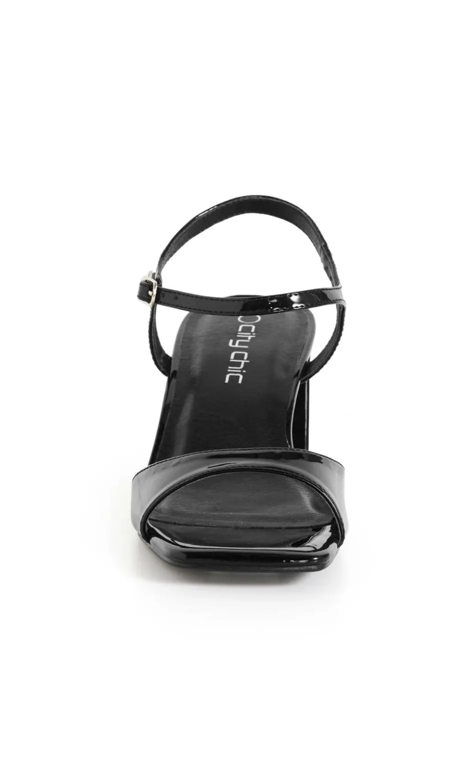 WIDE FIT Brooke Patent Heel - black