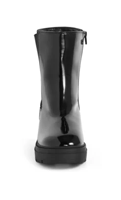 WIDE FIT Chelsea Ankle Boot - black