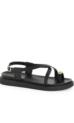 WIDE FIT Chloe Sandal - black