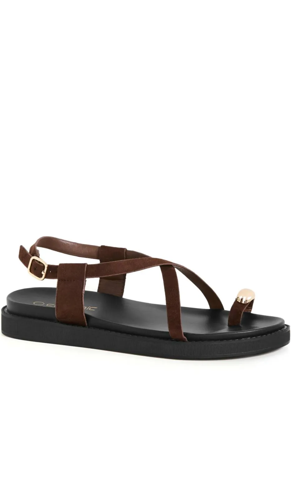 WIDE FIT Chloe Sandal - espresso