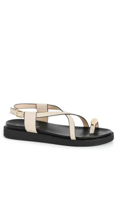 WIDE FIT Chloe Sandal - stone