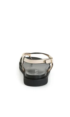 WIDE FIT Chloe Sandal - stone