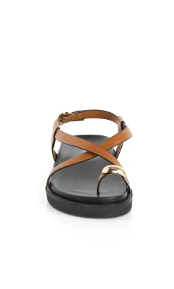 WIDE FIT Chloe Sandal - tan