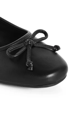 WIDE FIT Ella Ballet Flat - black