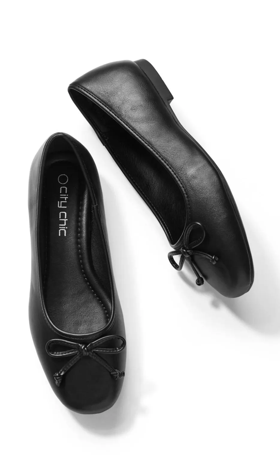 WIDE FIT Ella Ballet Flat - black