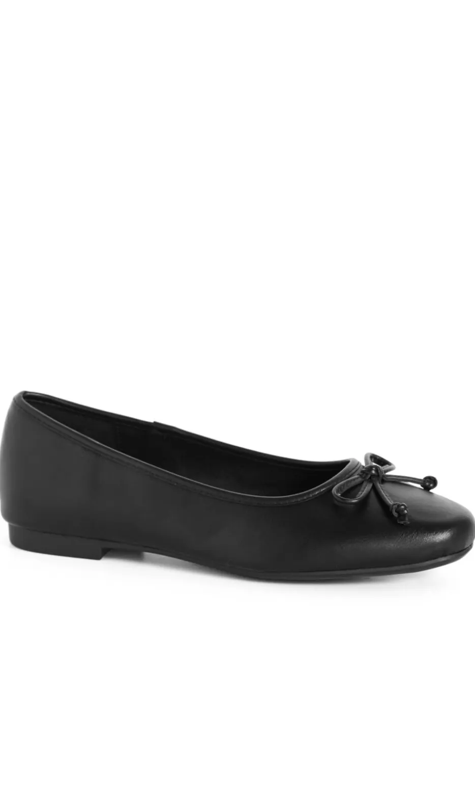 WIDE FIT Ella Ballet Flat - black
