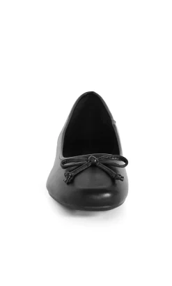 WIDE FIT Ella Ballet Flat - black
