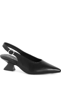 WIDE FIT Eve Slingback Heel - black