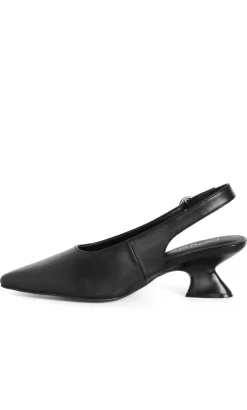 WIDE FIT Eve Slingback Heel - black
