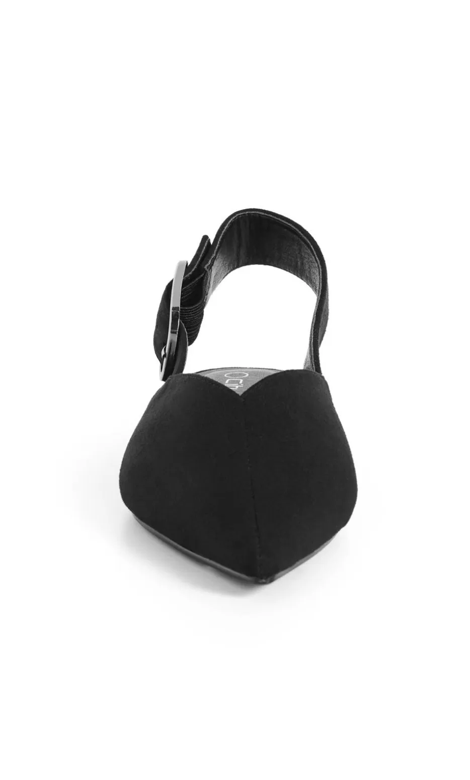 WIDE FIT Gianna Slingback Flat - black
