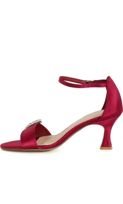 WIDE FIT Glamour Heel - ruby