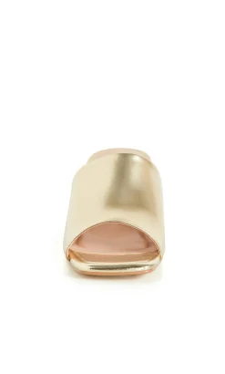 WIDE FIT Hazel Heel - gold